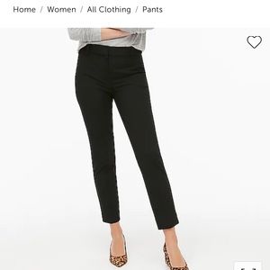 J. crew Ruby full length pant